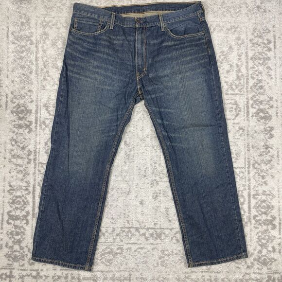 Levi's 559 Jeans Mens Relaxed Straight Leg Blue Denim Medium Wash Size 40x30 - Picture 1 of 5
